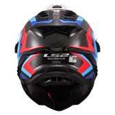 HJÄLM LS2 MX701 EXPLORER CARBON Frontier Blå