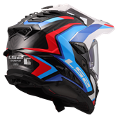 HJÄLM LS2 MX701 EXPLORER CARBON Frontier Blå
