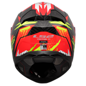HJÄLM LS2 FF811 VECTOR II CARBON Tantic Röd/Gul