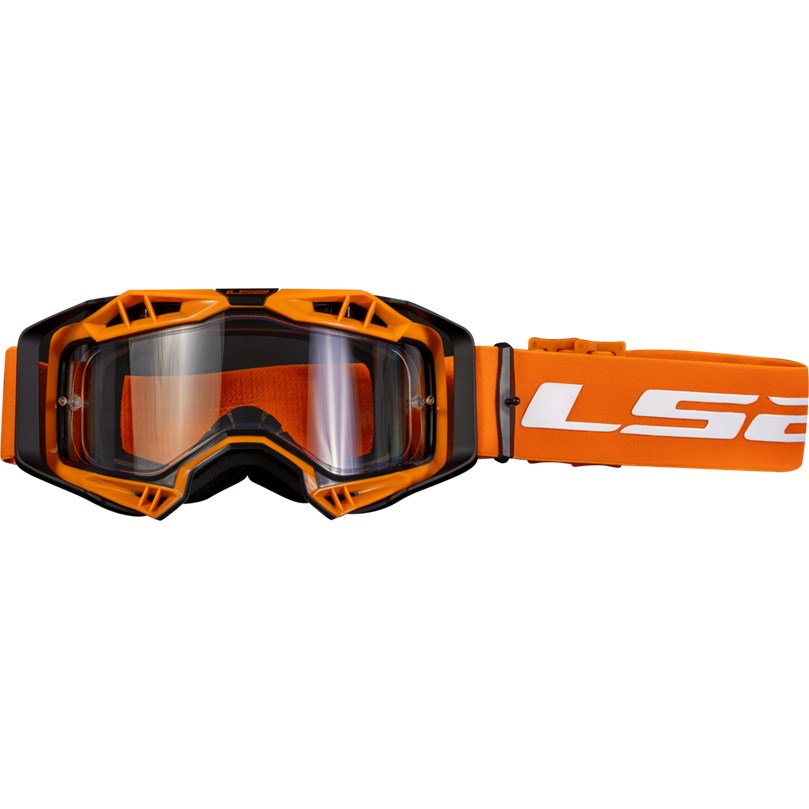 GOGGLE LS2 AURA ENDURO SERIES KLAR LINS Orange