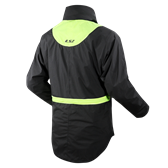 REGNJACKA LS2 X-RAIN Svart/Gul