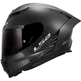 HJÄLM LS2 FF807 DRAGON CARBON Mattsvart