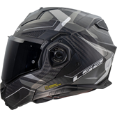 HJÄLM LS2 FF901 ADVANT X CARBON Horizon Silver/Grå