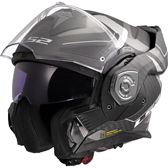 HJÄLM LS2 FF901 ADVANT X CARBON Horizon Silver/Grå