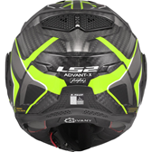 HJÄLM LS2 FF901 ADVANT X CARBON Future Gul