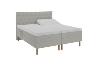 Ställbara sängar Karma Lux Fyn inkl. bm & ben 180x200
