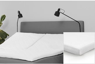 Bäddmadrasskydd Jensen Soft Protect U90-split 180x200