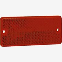 232140200B  Reflex 90X40 Mm. Röd Självhäftande Med Hål