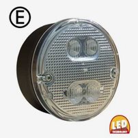 301646000 | DIM OCH BACKLJUS LED 12/24V Diam: 140mm Djup: 85mm