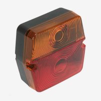 301660100B  4 Funktionslykta, Blink, Broms, Bakljus, N.Skylt 100X94mm