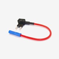65472400  Extra Säkrat Uttag För Minisäkring 10 Cm Kabel