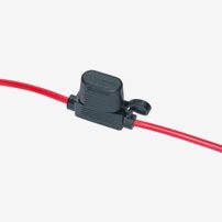 65472320  Hängsäkringshållare Midi, Röd Kabel 3,3 Mm2/30 Cm