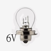 215510660 | Glödlampa 6V 15W P26s S3