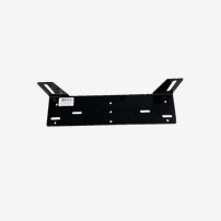 9301241293  Led-Rampsfäste Svartlackat, Fästöron 95Mm. Fästplatta 100 X 390 Mm.
