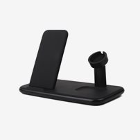 4928  Trådlös Trippleladdare (För Iphone, Apple Watch & Airpods) 220V. 10W Usb-A Till Usb-C