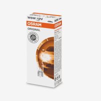 2825  W5w Osram Original Halogen 12V 5W T10
