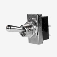 K899  Strömställare I Metall On/Off/On 25A Heavy Duty. 12,5 Mm