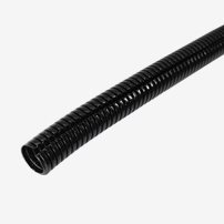 26101012  Skyddsslang, Pa6, Svart, Nw12, Id=12,2Mm, Yd=15.7Mm