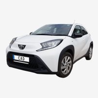500121  Led-Rampspaket Unico 20" Passande Toyota Aygo X Ab70 Fr 2022