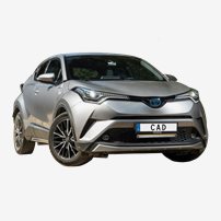 500064  Led-Rampspaket Unico Xl 20" Passande Toyota C-Hr 2016-2023