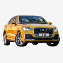 500155  Led-Rampspaket Unico Xl 20" Passande Audi Q2 Ga + Ga Facelift Fr 2017