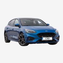 500215  Led-Rampspaket Ozz Xb1 P20" Passande Ford Focus Hm/Hn/Hp Fr 2018