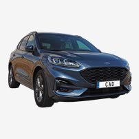 500218  Led-Rampspaket Ozz Xb1 20" Passande Ford Kuga Mf Fr 2020