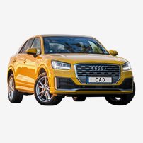 500228  Led-Rampspaket Ozz Xb1 20" Audi Q2 Ga + Ga Facelift Fr 2017
