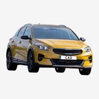500248  Led-Rampspaket 2X Ozz Xb1 8" Passande Kia Ceed Fr 2018