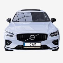 500298  Led-Rampspaket Unico Xl 20" Passande Volvo S60 Fr 2020 (Balkfäste) - Endast För Volvo Åf, Ej Google-System