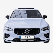 500301  Led-Rampspaket Ozz Xb1 P20" Passande Volvo S60 Fr 2020 (Balkfäste) - Endast För Volvo Åf, Ej Google-System