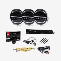 500513  Extraljuskit 3X Ozz Xr2 P7” Vita - Med Digital Lighting