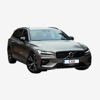 500604  Led-Rampspaket Altura 20" Passande Volvo V60 Fr 2019 (Balkfäste) - Endast För Volvo Åf, Ej Google-System