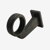 592107  Gummiarm Böjd 165Mm Till Gylles Markeringsljus