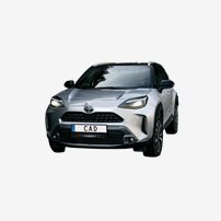 500659  Led-Rampspaket Altura 20" Passande Toyota Cross Yaris Fr 2022-