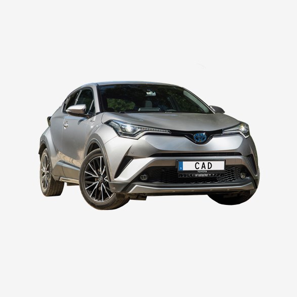 500663  Led-Rampspaket Altura 20" Passande Toyota C-Hr 2016-2023