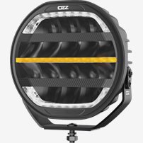 88107  Ozz Xr3 P9" 65 - Extraljus Med Varningsljus (Svart)