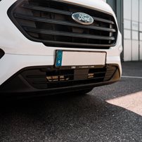 500685  Led-Rampspaket 2X Ozz Xb1 8" Passande Ford Transit Custom 1St Gen. Facelift 2018-2022