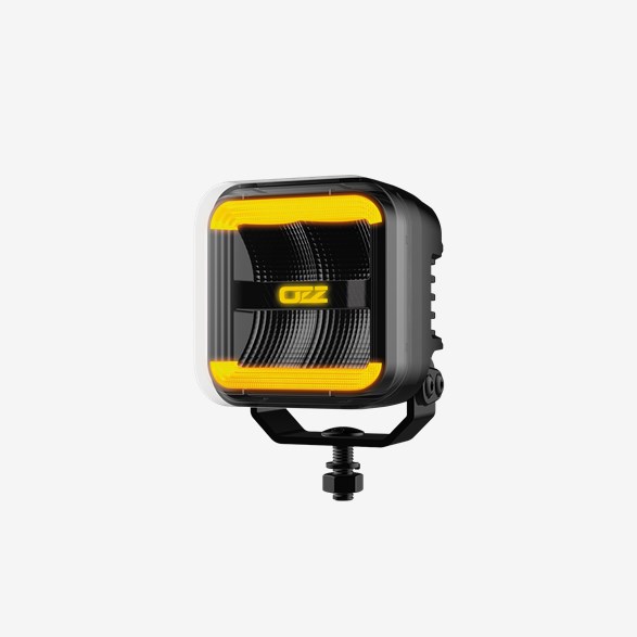 88510  Ozz Sqr 3" Arbetsljus Med Dynamiskt Positionsljus