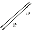 21200200  Extraljusstag Rund 220 Mm