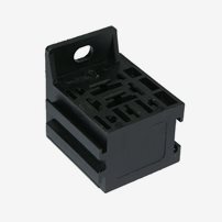 21090001  Reläsockel 9-Polig (4/5 St 6.3 X 0.8 Mm & 4 St 2.8 X 0.8 Mm)