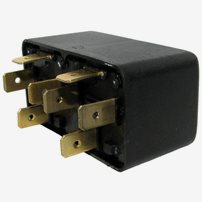 21000812  Minirelä Dubbelt 12V Rr821