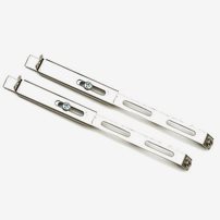 21200320  Extraljusstag Platt 220 Mm. Rostfritt, 2 St I Pinpack