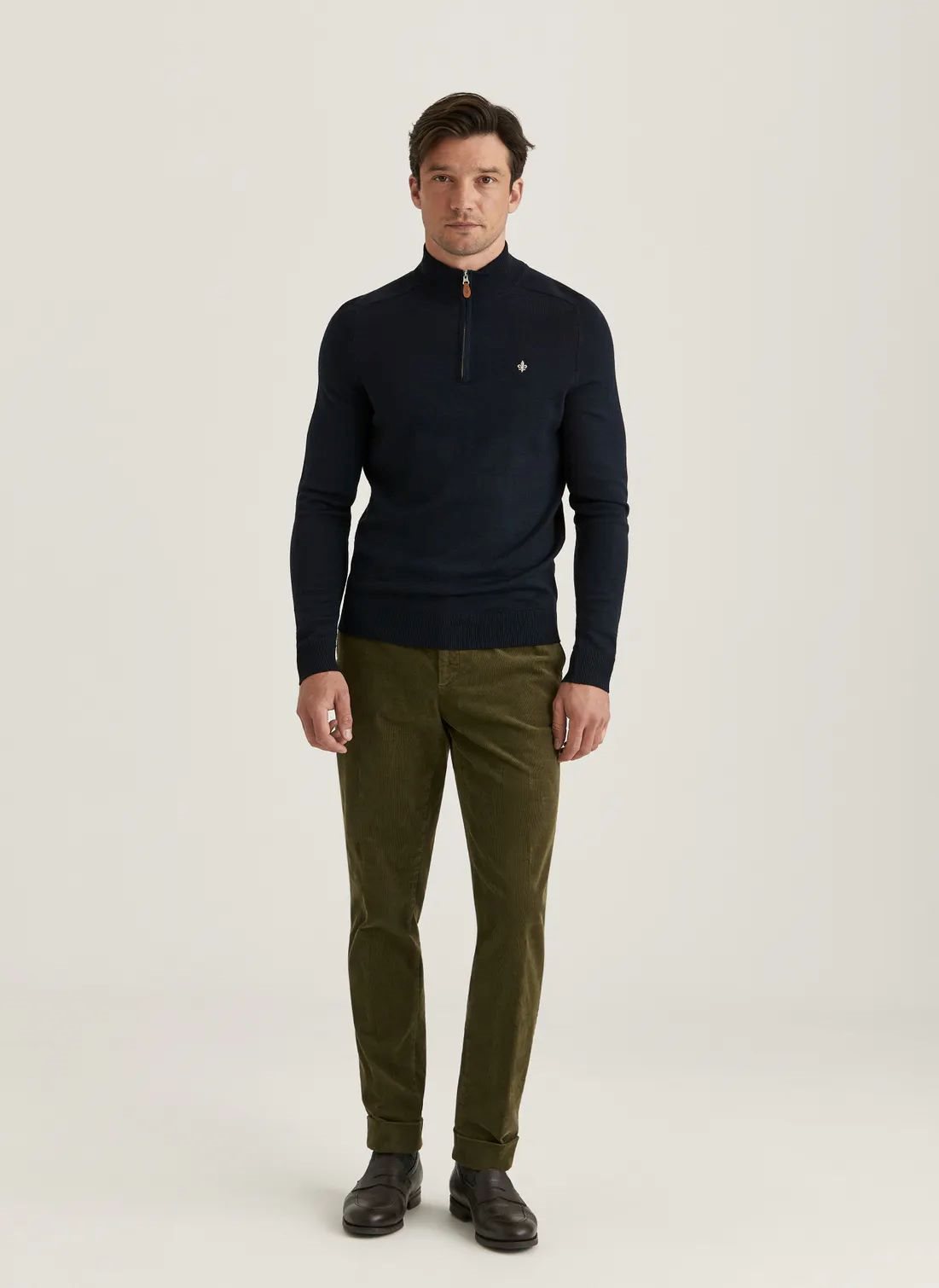 MORRIS Merino John Zip
