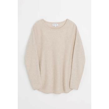 DAVIDA CASHMERE Curved Sweater