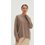DAVIDA CASHMERE Straight O-Neck Sweater