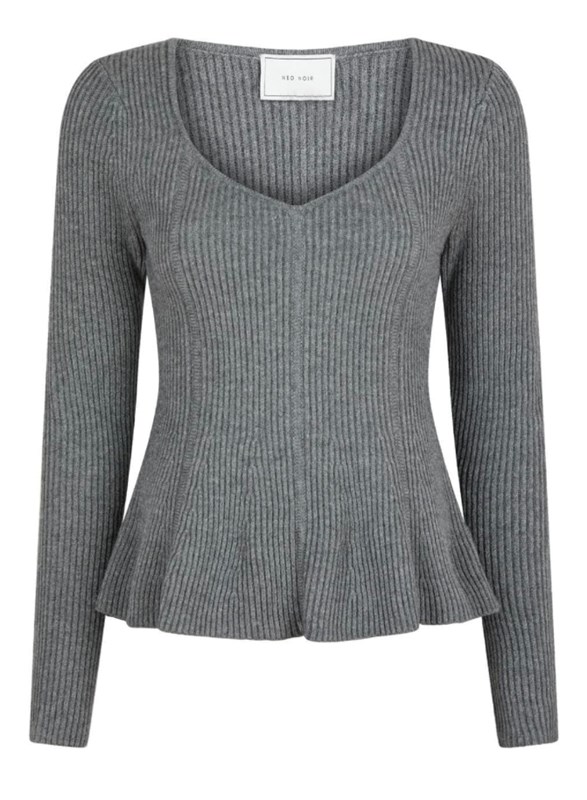 NEO NOIR Sorene Knit Blouse