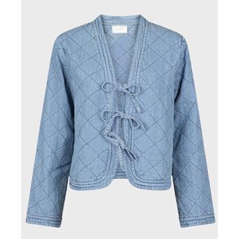 NEO NOIR Dubbie Denim Quilt Jacket