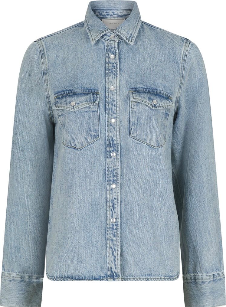 NEO NOIR Roger Denim Shirt