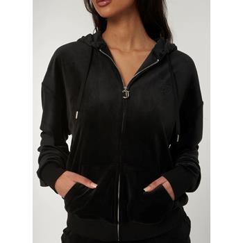JUICY COUTURE Halan Oversized Zip Thru Hoodie